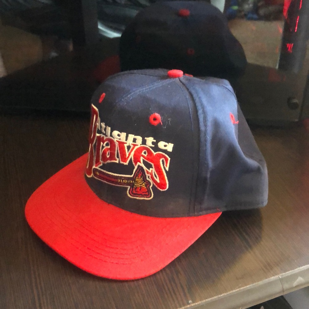 Vintage Atlanta braves baseball cap officially licensed, the game 6 7/8ths hat